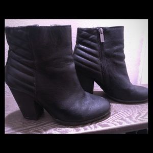 Vince Camuto Black Ankle Booties
